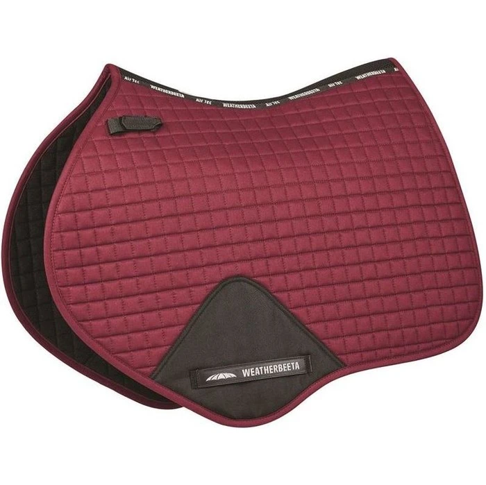 Weatherbeeta Prime Jump Shaped Saddle Pad 1000747 - Maroon Colour Maroon 3 Weatherbeeta Prime Jump Shaped Saddle Pad 1000747 - Maroon Colour Maroon
