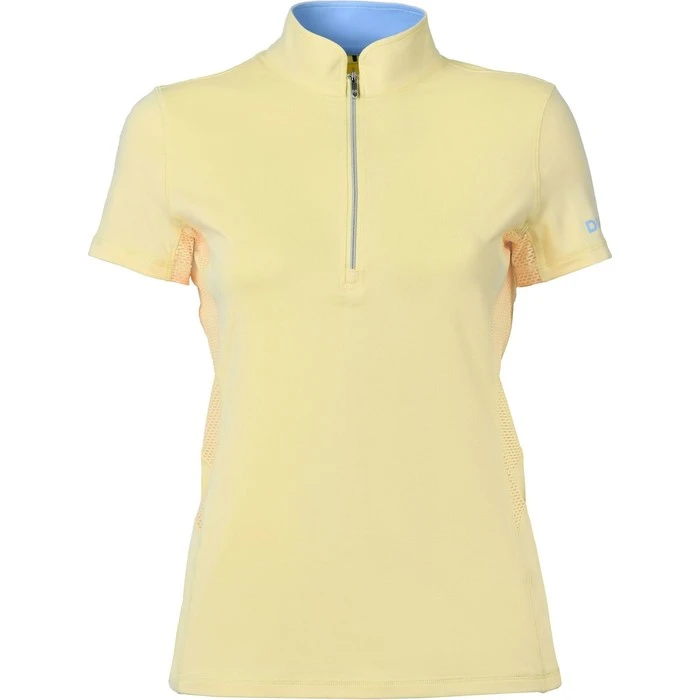 2023 Dublin Womens Kylee Short Sleeve Shirt & Weatherbeeta Prime All Purpose Saddle Pad Bundle Colour Butter 4 2023 Dublin Womens Kylee Short Sleeve Shirt & Weatherbeeta Prime All Purpose Saddle Pad Bundle Colour Butter - Image 2