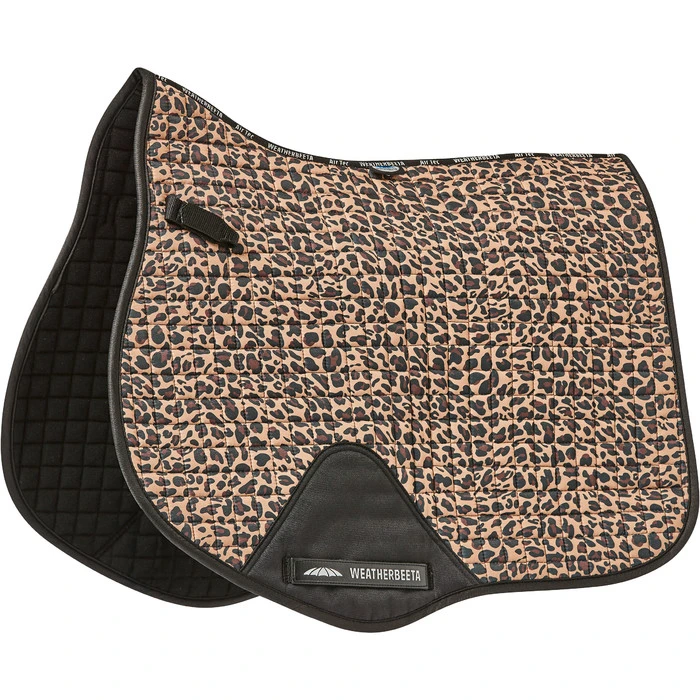 Weatherbeeta Prime Leopard All Purpose Saddle Pad 1006957001 Brown Leopard Print 3 Weatherbeeta Prime Leopard All Purpose Saddle Pad 1006957001 Brown Leopard Print