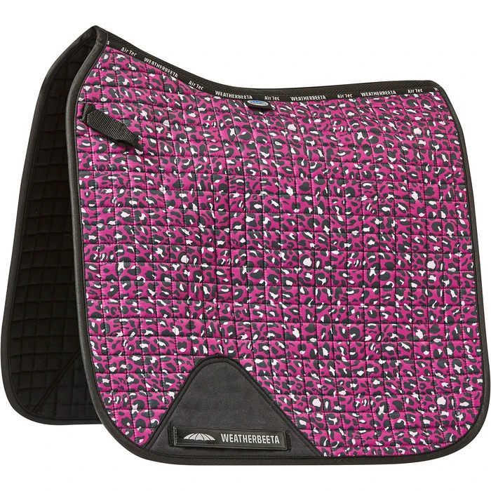 Weatherbeeta Prime Leopard Dressage Saddle Pad 1006959002 Pink Leopard Print 3 Weatherbeeta Prime Leopard Dressage Saddle Pad 1006959002 Pink Leopard Print