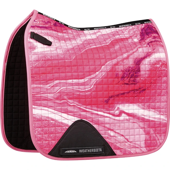 2022 Weatherbeeta Prime Marble Dressage Saddle Pad 1008703 - Pink Swirl Colour Pink Swirl 3 2022 Weatherbeeta Prime Marble Dressage Saddle Pad 1008703 - Pink Swirl Colour Pink Swirl