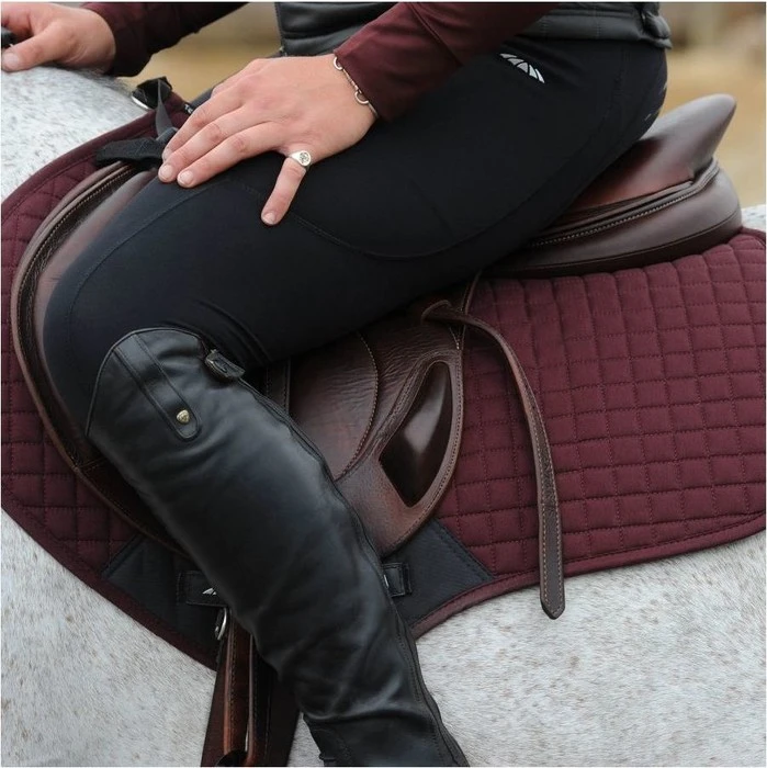 Weatherbeeta Prime Jump Shaped Saddle Pad 1000747 - Maroon Colour Maroon 4 Weatherbeeta Prime Jump Shaped Saddle Pad 1000747 - Maroon Colour Maroon - Image 2