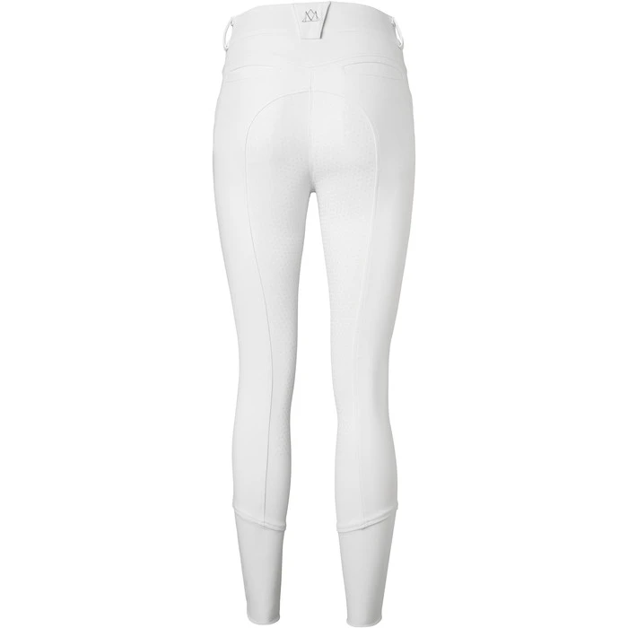2023 Mountain Horse Womens Diana Breeches 053240 - White Colour White 4 2023 Mountain Horse Womens Diana Breeches 053240 - White Colour White - Image 2
