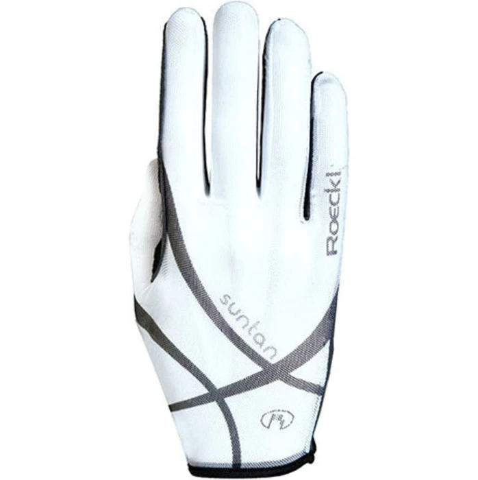 2022 Roeckl Laila Riding Gloves 3302-001 - White Colour White 3 2022 Roeckl Laila Riding Gloves 3302-001 - White Colour White