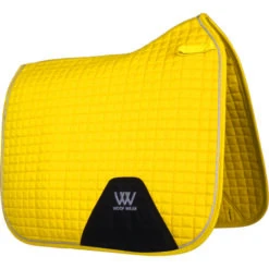 2022 Woof Wear Dressage Saddle Cloth WS0002 - Sunshine Yellow Colour Sunshine Yellow