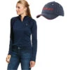 2022 Ariat Womens Sunstopper 2.0 1/4 Zip Baselayer Top & FREE Team Cap Bundle - Team / Navy 2 2022 Ariat Womens Sunstopper 2.0 1/4 Zip Baselayer Top & FREE Team Cap Bundle - Team / Navy -Equestrian Sports Series 202220Ariat20Womens20Sunstopper2020201420Zip20Baselayer20Top20Tri20Factor20Cap20Bundle20 20Team20Navy20Main20New201.700x700