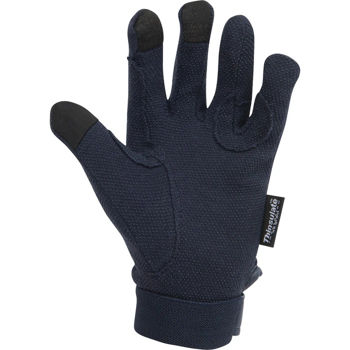 2022 Dublin Thinsulate Winter Track Riding Gloves 3877 - Navy Colour Navy 3 2022 Dublin Thinsulate Winter Track Riding Gloves 3877 - Navy Colour Navy