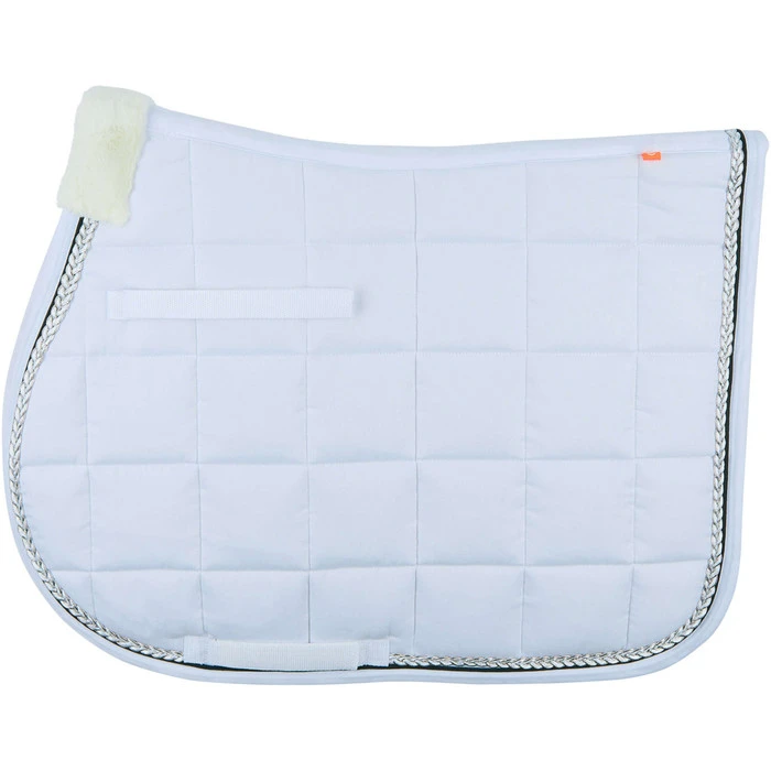 2022 Imperial Riding IRHElegant Base General Purpose Saddle Pad ZT73418006 - White 3 2022 Imperial Riding IRHElegant Base General Purpose Saddle Pad ZT73418006 - White