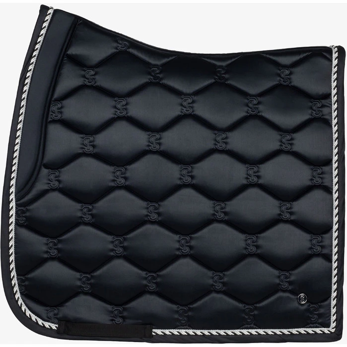 2023 PS Of Sweden Signature Dressage Saddle Pad 1110-040 - Black Colour Black 3 2023 PS Of Sweden Signature Dressage Saddle Pad 1110-040 - Black Colour Black