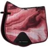 2022 Weatherbeeta Prime Marble All Purpose Saddle Pad 10087020 - Burgundy Swirl