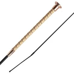 2022 Woof Wear Twisted Dressage Whip WH0002 - Champagne Colour Champagne