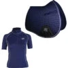2022 Woof Wear Womens Short Sleeve Performance Riding Shirt & Full Size GP Saddle Cloth Bundle - Navy Colour Navy -Equestrian Sports Series 202220Woof20Wear20Womens20Short20Sleeve20Performance20Riding20Shirt202620General20Purpose20Saddle20Cloth20Bundle20 20Navy.700x700