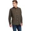 2023 Ariat Mens Clement Shirt 10042099 - Earth Heather 2 2023 Ariat Mens Clement Shirt 10042099 - Earth Heather -Equestrian Sports Series 202320Ariat20Mens20Clement20Shirt201004209920 20Earth20Heather20Main.700x700