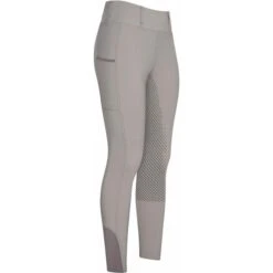 2023 HV Polo Womens Classic Full Grip Riding Tights 201093506 - Titanium Colour Titanium