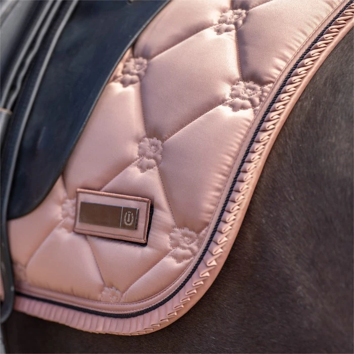2023 Imperial Riding Lovely Dressage Saddle Pad ZT78122000 - Rosy 4 2023 Imperial Riding Lovely Dressage Saddle Pad ZT78122000 - Rosy - Image 2