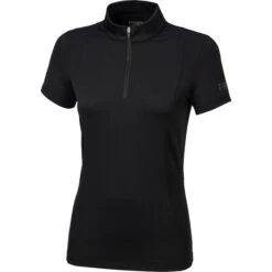 2023 Pikeur Brinja Polo Top 320100 2041 - Black