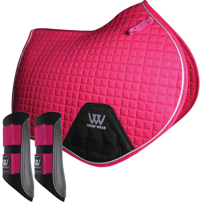 2022 Woof Wear Close Contact Saddle Cloth & Club Brushing Boots Bundle WS0003WB0003 - Berry Colour Berry 3 2022 Woof Wear Close Contact Saddle Cloth & Club Brushing Boots Bundle WS0003WB0003 - Berry Colour Berry