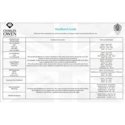 Charles Owen Luna Wide Peak Helmet & Headband LUNAWPBMBM - Black Matt 11 Charles Owen Luna Wide Peak Helmet & Headband LUNAWPBMBM - Black Matt -Equestrian Sports Series 3737 headband20guide20CO.700x700