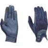 2022 Dublin Pull On Glitter Mesh Back Riding Gloves 1002962007 - Navy -Equestrian Sports Series 3946 1.700x700