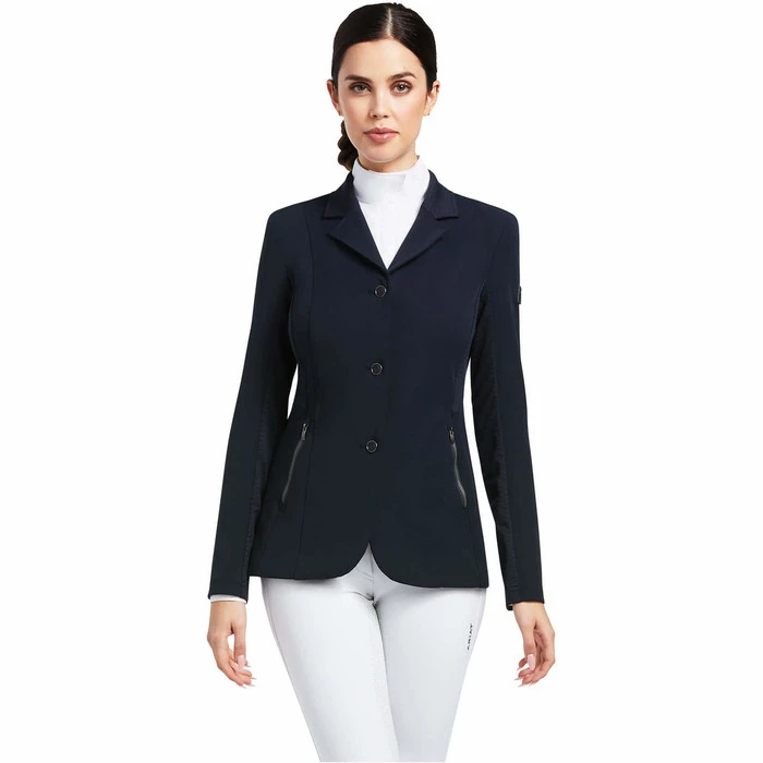 2022 Ariat Womens Galatea Bellatrix Show Jacket 10039144 - Navy 3 2022 Ariat Womens Galatea Bellatrix Show Jacket 10039144 - Navy