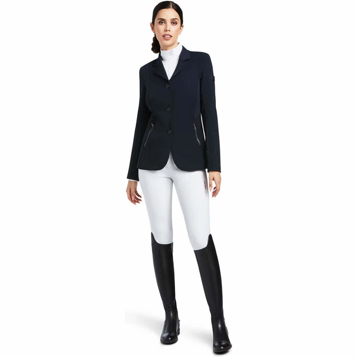 2022 Ariat Womens Galatea Bellatrix Show Jacket 10039144 - Navy 5 2022 Ariat Womens Galatea Bellatrix Show Jacket 10039144 - Navy - Image 3