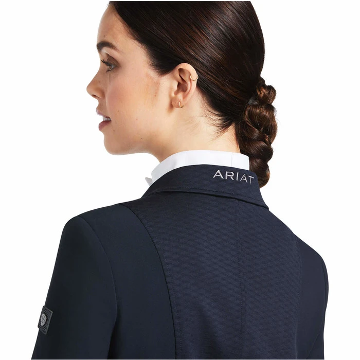 2022 Ariat Womens Galatea Bellatrix Show Jacket 10039144 - Navy 9 2022 Ariat Womens Galatea Bellatrix Show Jacket 10039144 - Navy - Image 7