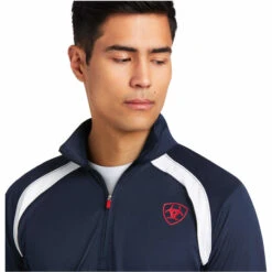 2022 Ariat Mens Sunstopper 1/4 Zip Baselayer 10039183 - Team -Equestrian Sports Series 4120 4120 4.700x700