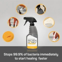 Absorbine® Silver Honey® Rapid Wound Repair Spray Gel -Equestrian Sports Series 430485 carousel 4