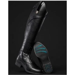 2022 Mountain Horse Womens Veganza Long Riding Boot 022120100ip - Black Colour Black -Equestrian Sports Series 4370 veganza20on20black.700x700