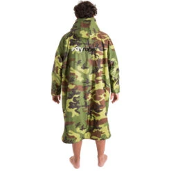 2021 Dryrobe Advance Long Sleeve Premium Outdoor Change Robe LSDABB - Camo / Grey Colour Grey/Camo -Equestrian Sports Series 4523 3.700x700