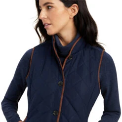 2023 Ariat Womens Woodside 2.0 Vest 10041244 - Navy -Equestrian Sports Series 4720 F22 WMS ENGL 10041244 detail01.700x700