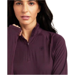 2022 Ariat Womens Lumina Lowell Long Sleeve Baselayer 10041344 - Mulberry 7 2022 Ariat Womens Lumina Lowell Long Sleeve Baselayer 10041344 - Mulberry -Equestrian Sports Series 4739 F22 WMS ENGL 10041344 detail01.700x700
