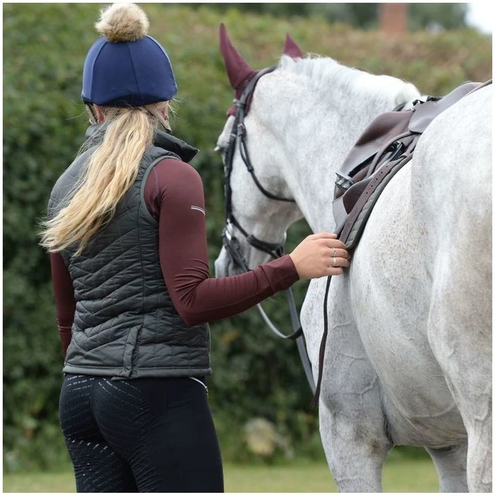 2022 Weatherbeeta Womens Gia Puffer Vest 10109870- Olive 8 2022 Weatherbeeta Womens Gia Puffer Vest 10109870- Olive - Image 6