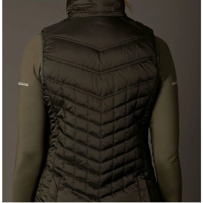 2022 Weatherbeeta Womens Gia Puffer Vest 10109870- Olive 6 2022 Weatherbeeta Womens Gia Puffer Vest 10109870- Olive - Image 4