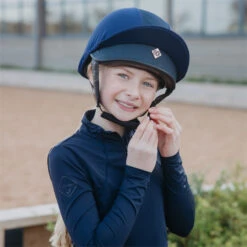 2022 Charles Owen Harlow MS1 Pro Jockey Skull & Headband NRGMS1PLRG - Navy / Rose Gold 10 2022 Charles Owen Harlow MS1 Pro Jockey Skull & Headband NRGMS1PLRG - Navy / Rose Gold -Equestrian Sports Series 4944 IMG 7455 Edit 2.700x700
