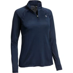 2022 Ariat Womens Sunstopper 2.0 1/4 Zip Baselayer Top & FREE Team Cap Bundle - Team / Navy -Equestrian Sports Series 5215 1598 202220Ariat20Womens20Sunstopper202.0201420Zip20Base20Layer20Top201003935320 20Navy20Product.2000x2000.700x700