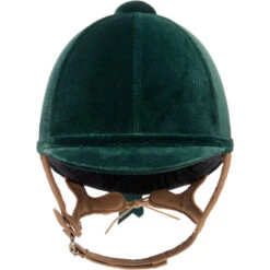 2023 Charles Owen Unisex Fian Helmet FLFN - Green Colour Green -Equestrian Sports Series 5749 Bottle20Green20Fian20Front.700x700