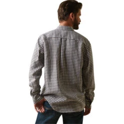2023 Ariat Mens Mens Sonoma Shirt 10043905 - Banyan Bark Check 9 2023 Ariat Mens Mens Sonoma Shirt 10043905 - Banyan Bark Check -Equestrian Sports Series 5854 202320Ariat20Mens20Mens20Sonoma20Shirt201004390520 20Banyan20Bark20Check20Back.700x700