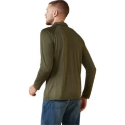 2023 Ariat Mens Sunstopper 1/4 Zip Baselayer 10043608 - Beetle -Equestrian Sports Series 5856 202320Ariat20Mens20Sunstopper201420Zip20Baselayer201004360820 20Beetle20Back.700x700