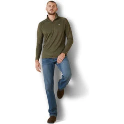 2023 Ariat Mens Sunstopper 1/4 Zip Baselayer 10043608 - Beetle -Equestrian Sports Series 5856 202320Ariat20Mens20Sunstopper201420Zip20Baselayer201004360820 20Beetle20Front.700x700