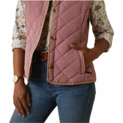 2023 Ariat Womens Woodside 2.0 Vest 10043456 - Nostalgia Rose Colour Nostalgia Rose -Equestrian Sports Series 5889 10043456 01.700x700