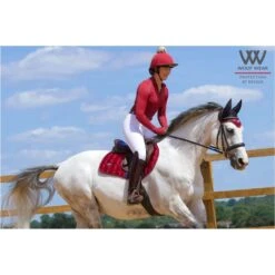 Woof Wear Vision Dressage Pad - Shiraz Colour Shiraz -Equestrian Sports Series 58Rpvyx8.700x700