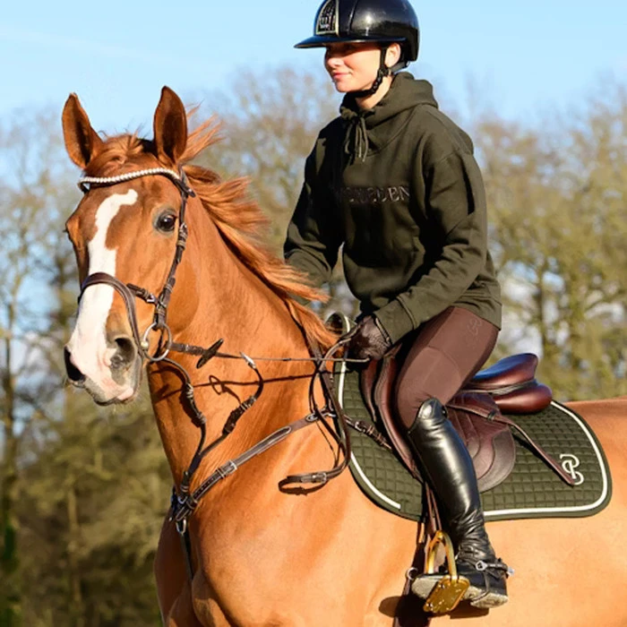 2023 PS Of Sweden Elite Jump Saddle Pad 1110-056 - Dark Green 5 2023 PS Of Sweden Elite Jump Saddle Pad 1110-056 - Dark Green - Image 3