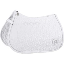 2023 Eskadron Highgloss Peacock Saddle Cloth & Round Bridle Number Holder Bundle PSNH23 - White -Equestrian Sports Series 6323 6273 202320Eskadron20Highgloss20Peacock20Saddle20Cloth202147312054420 20White20Main.2000x2000.700x700