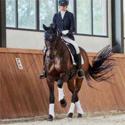 2023 Eskadron Glossy Crystal Saddle Cloth & Mesh Evo-Wool Tendon Boots Bundle 218131555131 - White -Equestrian Sports Series 6326 632620Lifestyle202.700x700