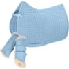 2023 Eskadron Cotton Compact Saddle Pad & Softslate Evo-Wool Brushing Boots Bundle 222087555087 - Light Blue Colour Light Blue 1 2023 Eskadron Cotton Compact Saddle Pad & Softslate Evo-Wool Brushing Boots Bundle 222087555087 - Light Blue Colour Light Blue -Equestrian Sports Series 632920Bundle20Main.700x700