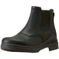 2023 Ariat Mens Barnyard Twin Gore II Boot 10046856 - Black -Equestrian Sports Series 6523 202320Ariat20Mens20Barnyard20Twin20Gore20II20Boot201004685620 20Black20Side.700x700