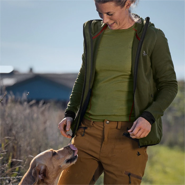 2023 Seeland Womens Power Fleece 1302151 - Pine Green 9 2023 Seeland Womens Power Fleece 1302151 - Pine Green - Image 7