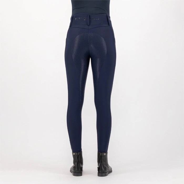 2023 HV Polo Womens Favourite Highwaist Full Grip Riding Tights 201093514 - Navy Colour Navy 4 2023 HV Polo Womens Favourite Highwaist Full Grip Riding Tights 201093514 - Navy Colour Navy - Image 2
