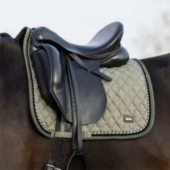 2023 HV Polo Francis Dressage Saddle Pad 802093355 - Dark Oil Green -Equestrian Sports Series 6947 5970f1bc6a88e561e4b3d3f0cabdc030547210d7 0802093355 6115 mfront.700x700